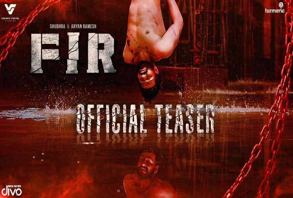 Vishnu Vishal's upcoming film of 'FIR' teaser crossed 3 Million views - Kingtechiz